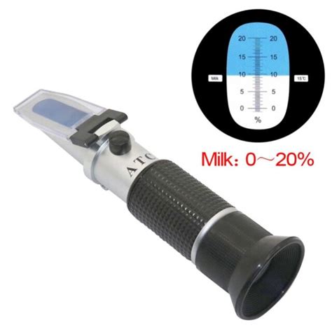 refractometer milk analysis|brix colostrum refractometer.